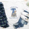 A Book A Day Keeps Reality Away Premium Tri-Blend Youth Long Sleeve Tee