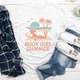 Book Girl Summer Book Reading Retro Sunset Youth Long Sleeve Tee Book Girl Summer Book Reading Retro Sunset Youth Long Sleeve Tee