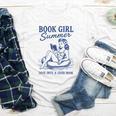 Book Girl Summer Youth Long Sleeve Tee