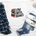 Book Lovers Im With The Banned Books For Reading Librarian Youth Long Sleeve Tee