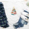 All Booked For Christmas Book Christmas Book Lover Librarian Youth Long Sleeve Tee
