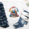 “Books Coffee & Yarn Enthusiast Cozy Reader Youth Long Sleeve Tee “Books Coffee & Yarn Enthusiast Cozy Reader Youth Long Sleeve Tee