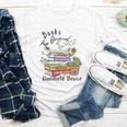 Books Original Handheld Device Reader Literacy Book Lover Youth Long Sleeve Tee