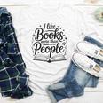 I Like Books More Than People Quote Youth Long Sleeve Tee