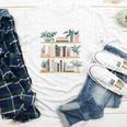 Bookshelves With Books & Plants Premium Youth Long Sleeve Tee Bookshelves With Books & Plants Premium Youth Long Sleeve Tee
