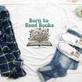 Born To Read Books Forced To Read Emails Book Lover Youth Long Sleeve Tee