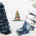 Christmas Tree Of Books Holiday Youth Long Sleeve Tee
