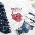 Clifford The Big Red Dog Clifford And Emily Book Cover Youth Long Sleeve Tee