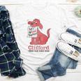 Clifford The Big Red Dog Let's Read Together Vintage Book Youth Long Sleeve Tee Clifford The Big Red Dog Let's Read Together Vintage Book Youth Long Sleeve Tee