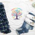 Color Our World Summer Reading Program 2025 Trippy Book Tree Youth Long Sleeve Tee