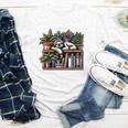 Cosy Sloth In Bookshelf With Plants Youth Long Sleeve Tee