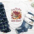 Cozy Readers Book Society Fall Autumn Floral Pumpkin Season Youth Long Sleeve Tee Cozy Readers Book Society Fall Autumn Floral Pumpkin Season Youth Long Sleeve Tee