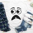 Creepy Face Carrot Halloween Book Character Costume Youth Long Sleeve Tee Creepy Face Carrot Halloween Book Character Costume Youth Long Sleeve Tee