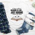 A Day Without Reading Is Like I Have No Idea Women Books Youth Long Sleeve Tee A Day Without Reading Is Like I Have No Idea Women Books Youth Long Sleeve Tee