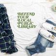 Defend Your Local Public Library For Book Lovers Youth Long Sleeve Tee Defend Your Local Public Library For Book Lovers Youth Long Sleeve Tee