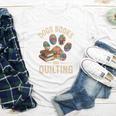 Dogs Books And Quilting Youth Long Sleeve Tee
