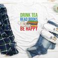Drink Tea Read Books Be Happy Bookworm Coffee And Tea Lover Youth Long Sleeve Tee Drink Tea Read Books Be Happy Bookworm Coffee And Tea Lover Youth Long Sleeve Tee