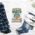 Earth Day Save Earth It´s Only Planet With Books Reader Youth Long Sleeve Tee