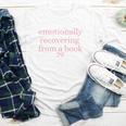 Emotionally Recovering From a Book Bookish Youth Long Sleeve Tee Emotionally Recovering From a Book Bookish Youth Long Sleeve Tee