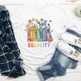 Equal Rights Book Flower Equality Peace Love Kindness Book Youth Long Sleeve Tee Equal Rights Book Flower Equality Peace Love Kindness Book Youth Long Sleeve Tee