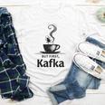 But First Kafka Coffee For Literature & Book Lovers Youth Long Sleeve Tee But First Kafka Coffee For Literature & Book Lovers Youth Long Sleeve Tee