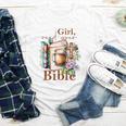 Girl Read Your Bible Christian Faith Jesus Book Youth Long Sleeve Tee Girl Read Your Bible Christian Faith Jesus Book Youth Long Sleeve Tee