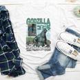 Godzilla Ocean Scene Comic Book Illustration Movie Monster Youth Long Sleeve Tee