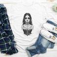 Gothic Goth Girl Woman Movie Book Art Youth Long Sleeve Tee