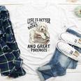 Great Pyrenees Dog Breed Life Is Better With Books And Great Youth Long Sleeve Tee Great Pyrenees Dog Breed Life Is Better With Books And Great Youth Long Sleeve Tee