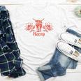 Horny Bull Romance Reader Shirt Spicy Books Bull Pun Youth Long Sleeve Tee