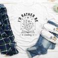 I’d Rather Be Reading Minimal Book Lover Arch Youth Long Sleeve Tee