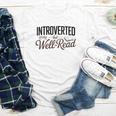 Introverted But Well-Read Book Lover Youth Long Sleeve Tee
