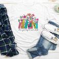It's A Good Day To Read A Book Floral Book Lovers Librarian Youth Long Sleeve Tee