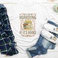 It's Not Hoarding If It's Books Book Lover Graphic Youth Long Sleeve Tee