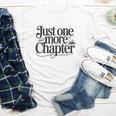 Just One More Chapter Book Lover Quote Reading Youth Long Sleeve Tee Just One More Chapter Book Lover Quote Reading Youth Long Sleeve Tee