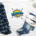 Kindness Is My Superpower Retro Comic Book T-Shirt Youth Long Sleeve Tee