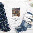 Librarian Book Return Cart This Is How I Roll Youth Long Sleeve Tee Librarian Book Return Cart This Is How I Roll Youth Long Sleeve Tee