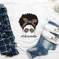 Librarian Teacher Messy Bun Life Book Library Back To School Youth Long Sleeve Tee
