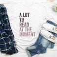 A Lot To Read At The Moment Book Reader Retro Reading Youth Long Sleeve Tee A Lot To Read At The Moment Book Reader Retro Reading Youth Long Sleeve Tee