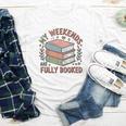 My Weekends Are Fully Booked Reading Book Lover Youth Long Sleeve Tee