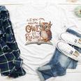 If You Need Me Owl Be Reading Book Lover Students Youth Long Sleeve Tee