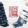 North Pole Book Club Christmas Youth Long Sleeve Tee