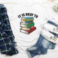 It Is Okay To Be a Grumpy Old Man Book Lover Premium Youth Long Sleeve Tee