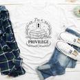 Im A Privilege Vintage Book Illustration Youth Long Sleeve Tee