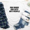 PRO Books PRO Cats Anti People Youth Long Sleeve Tee