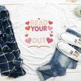 Read Your Heart Out Teacher Valentines Day Reading Book Love Youth Long Sleeve Tee Read Your Heart Out Teacher Valentines Day Reading Book Love Youth Long Sleeve Tee