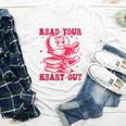 Read Your Heart Out Valentines Day Book Lover Bookish Teach Youth Long Sleeve Tee Read Your Heart Out Valentines Day Book Lover Bookish Teach Youth Long Sleeve Tee