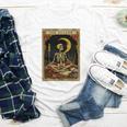 The Reader Tarot Card Book Lover Skeleton Art Goth Style Youth Long Sleeve Tee