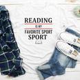 Reading Is My Favorite Sport Book Lover Saying Quote Youth Long Sleeve Tee Reading Is My Favorite Sport Book Lover Saying Quote Youth Long Sleeve Tee