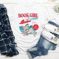 Retro Book Girl Summer For Women Beach Reading Youth Long Sleeve Tee Retro Book Girl Summer For Women Beach Reading Youth Long Sleeve Tee
